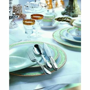 Robbe & Berking 4 Teilig Menübesteck Belvedere 150g Versilbert Poliert 12