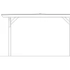 SkanHolz SKAN HOLZ Carport Odenwald 428 X 648 Cm, Lasiert In Weiß 20