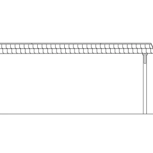 SkanHolz SKAN HOLZ Carport Wendland 630 X 879 Cm Mit EPDM-Dach, Schwarze Blende, Lasiert In Eiche Hell 12