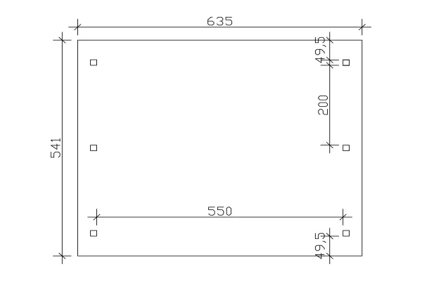 SkanHolz SKAN HOLZ Bogendach-Carport Franken 635 X 541 Cm, Lasiert In Schiefergrau 3