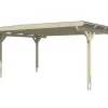SkanHolz SKAN HOLZ Carport Odenwald 640 X 541 Cm, Lasiert In Schiefergrau 20