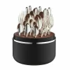 Robbe & Berking The Box Besteckset 24-tlg. Belvedere 150 G Versilbert Frozen Black 13